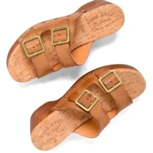 Kork Ease Saffron Platform wedge UltraComfort Sandal Women's 10 in Brown Terra