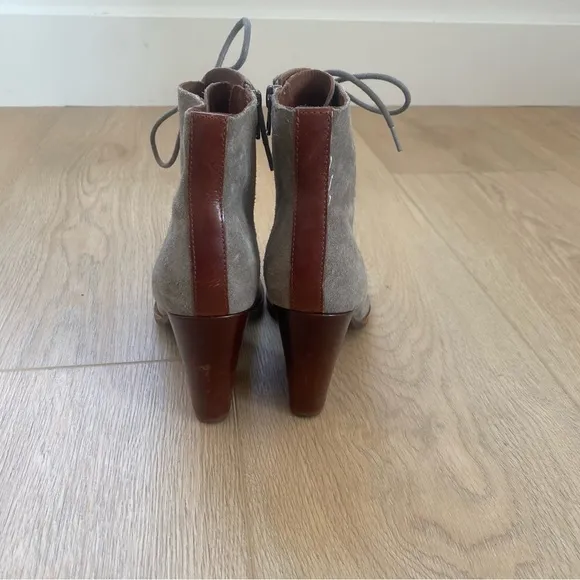 Kork- Ease Suede Lace Up Elfa Boots Size 7
