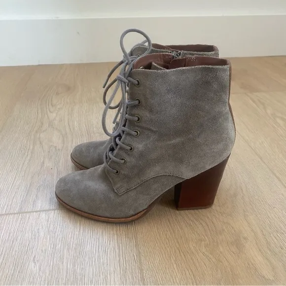 Kork- Ease Suede Lace Up Elfa Boots Size 7