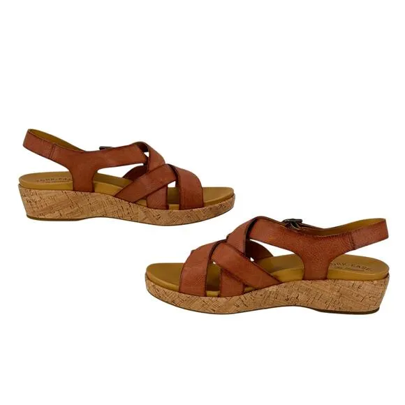 Kork Ease Women's Caroleigh Sandals 11 Wedge Comfort Chic Resort Summer Vacation