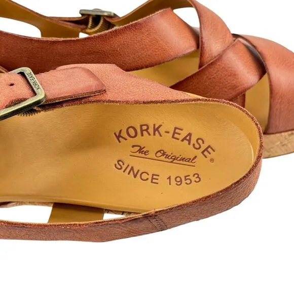 Kork Ease Women's Caroleigh Sandals 11 Wedge Comfort Chic Resort Summer Vacation
