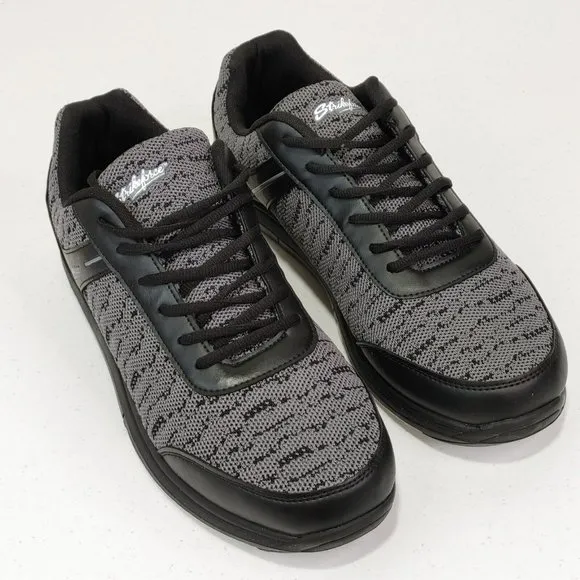 KR Strikeforce Mens Flyer Mesh Black Steel Bowling Shoes Men's 14 (EXCEL…