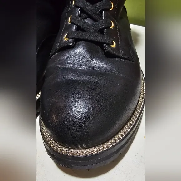 Kurt Geiger Evil Eye Black leather boots size EU39