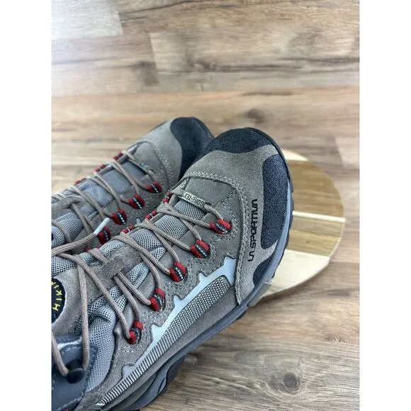 La Sportiva shoes Halite GTX Women SZ 7.5 Boots Hiking Tan Vibram Gore-T…