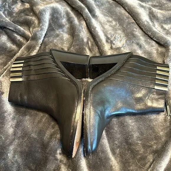 L.A.M.B. TODD leather BOOTS size 9