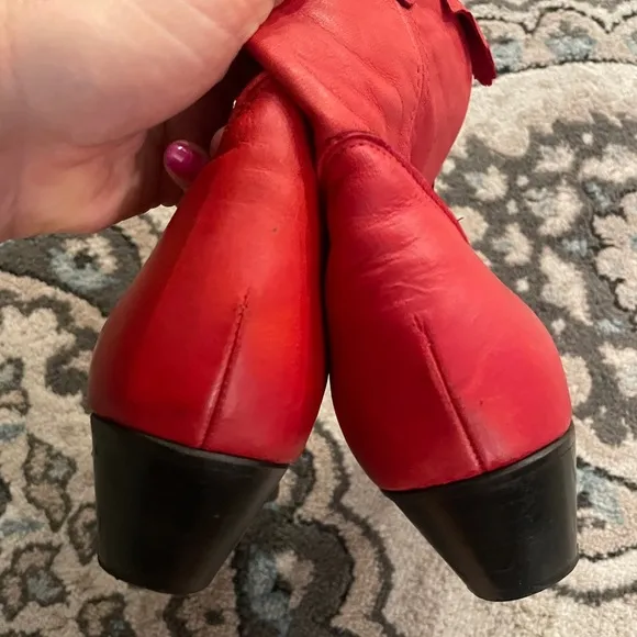 Laredo Red Cowgirl Boots