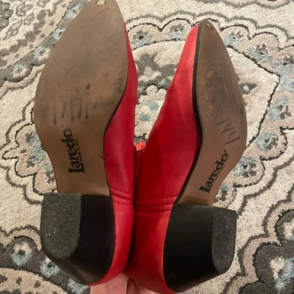 Laredo Red Cowgirl Boots