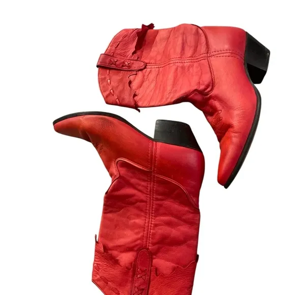 Laredo Red Cowgirl Boots