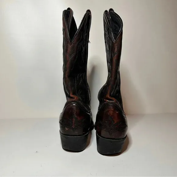 LAREDO Western ~ Cowboy Boots Men’s Size 8.5 D Leather Brown Style 6862
