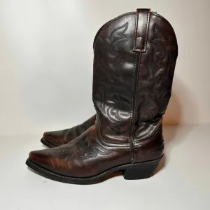 LAREDO Western ~ Cowboy Boots Men’s Size 8.5 D Leather Brown Style 6862