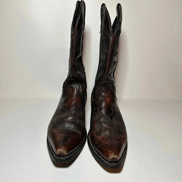 LAREDO Western ~ Cowboy Boots Men’s Size 8.5 D Leather Brown Style 6862