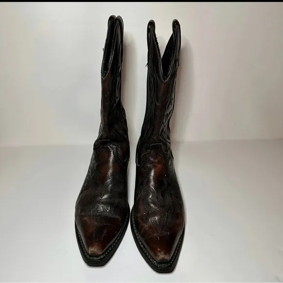 LAREDO Western ~ Cowboy Boots Men’s Size 8.5 D Leather Brown Style 6862