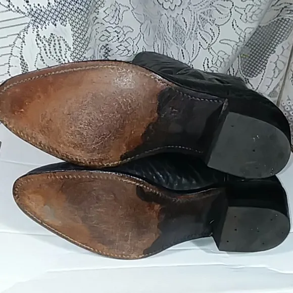 Leather Boots USA 9.5 D