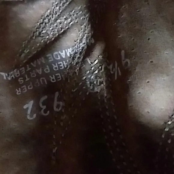 Leather Boots USA 9.5 D