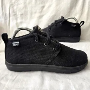 Lems Chukka Canvas Women's Casual Boots Shoes Black Size 7.5