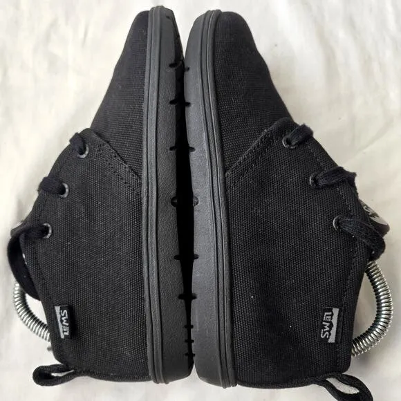 Lems Chukka Canvas Women's Casual Boots Shoes Black Size 7.5