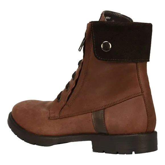 LIBERTYZENO Men's Brown  Lace-Up Casual Boots