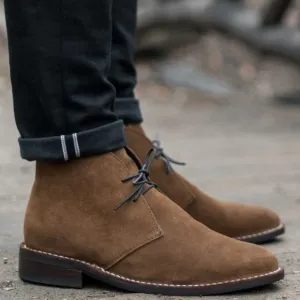 Like NEW Thursday Boots Scout chukka boots in Cognac Suede size 11