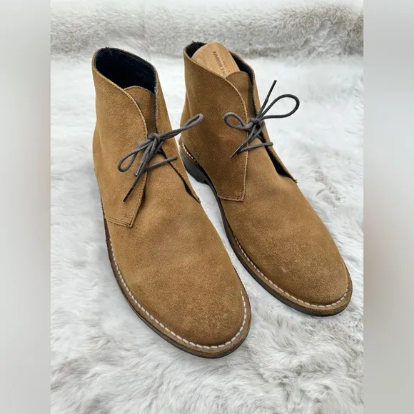 Like NEW Thursday Boots Scout chukka boots in Cognac Suede size 11