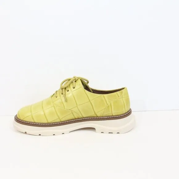 Linea Paolo Moira Lace Up Oxford sz 9 NEW Women Chunky Leather Shoes