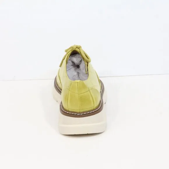 Linea Paolo Moira Lace Up Oxford sz 9 NEW Women Chunky Leather Shoes