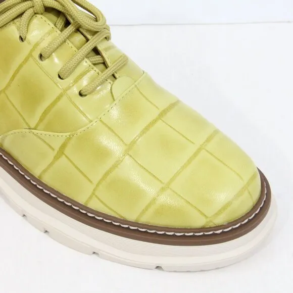 Linea Paolo Moira Lace Up Oxford sz 9 NEW Women Chunky Leather Shoes