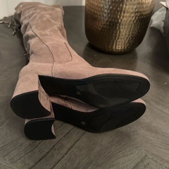 Liz Claiborne Yarmont Block Heel Over the Knee Boots