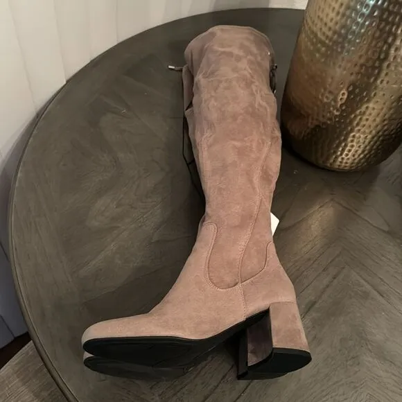 Liz Claiborne Yarmont Block Heel Over the Knee Boots