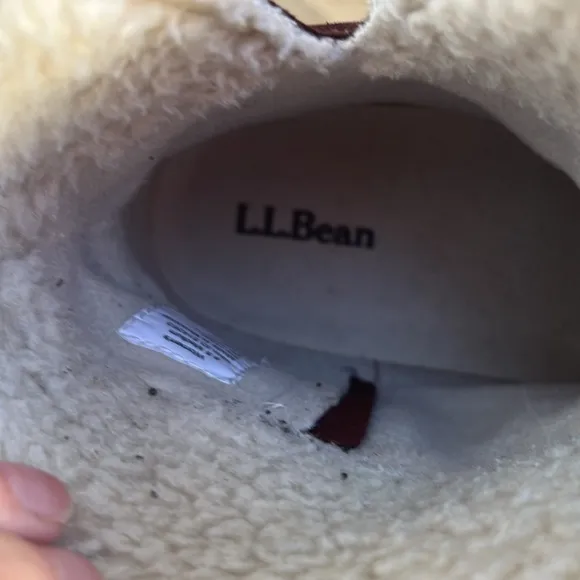 L.L. Bean Beautful, leather and suede boots size 8 1/2  color is toasted coconut
