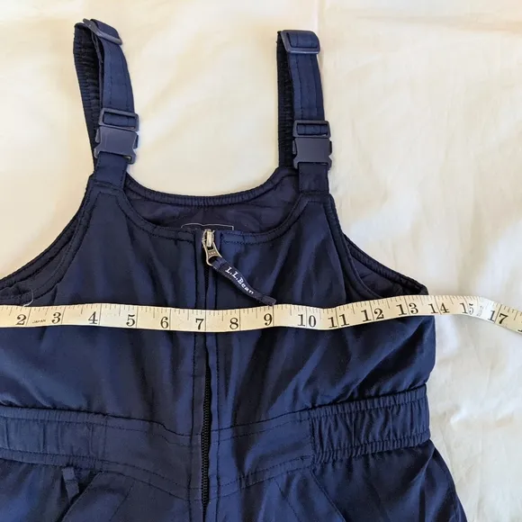 L.L.Bean Unisex Cold Buster Snow Bib Size 8