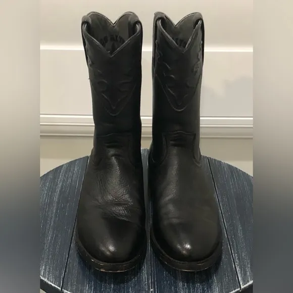 Los Altos Elk Leather Roper Boots