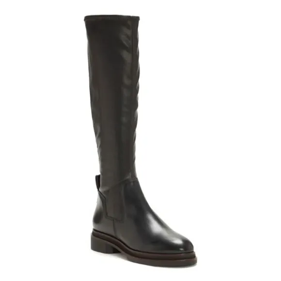 Louise et Cie Tiley Black Leather Casual Boot Size 8.5