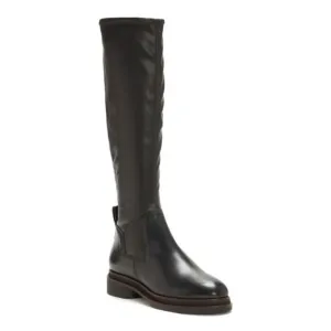 Louise et Cie Tiley Black Leather Casual Boot Size 8.5