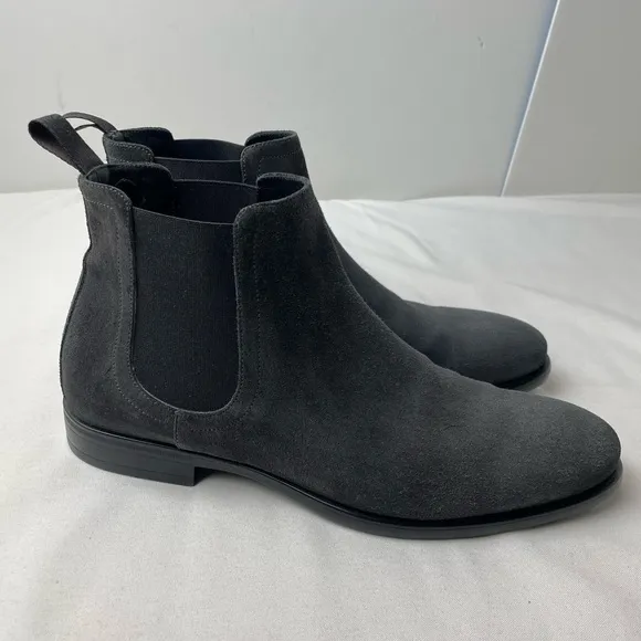 LUCA DEL FORTE Chelsea boots, Mens ankle boots, Suede Chelsea boots, 43 Italy