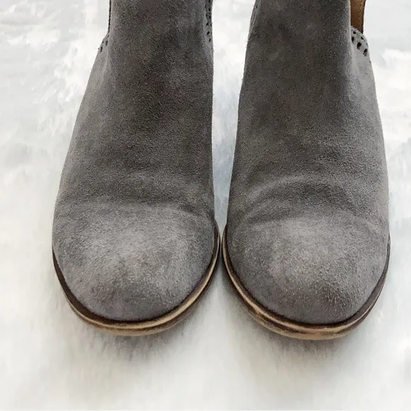 Lucky Brand Bustina Suede Ankle Boots