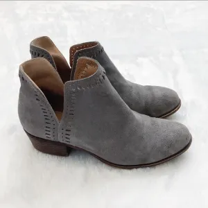 Lucky Brand Bustina Suede Ankle Boots