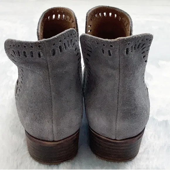 Lucky Brand Bustina Suede Ankle Boots