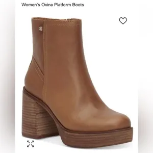 Lucky Brand Leather aiding Platform Leather Boots! 11