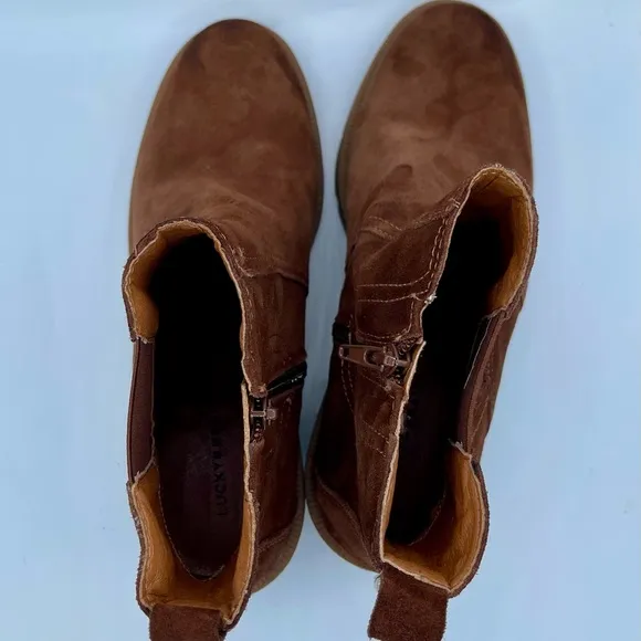 Lucky Brand Sodeti Ankle Boots Size 11