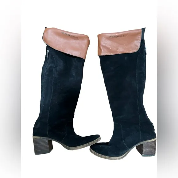 Lucky Brand Suede High BootsSize 9.5
