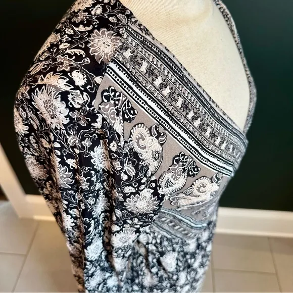 LUCKY BRAND - Wrap Dress - Boho Chic &amp; Flattering Fit | Midi