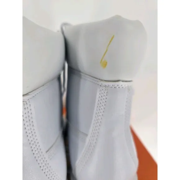 LUGZ CONVOY 6-INCH CASUAL BOOT ALL WHITE SZ 9.0 D ANKLE BOOTS Store Sample