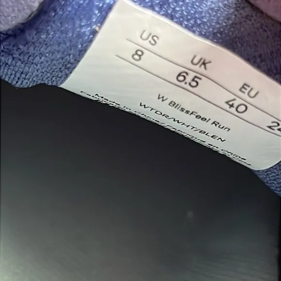 Lululemon Blue Athletic Shoes size 8 NWOT