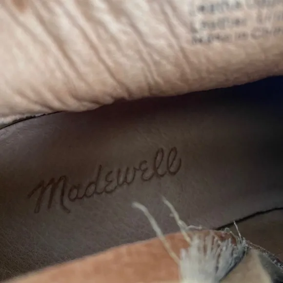 Madewell The Billy Suede Boots E0192 size 7