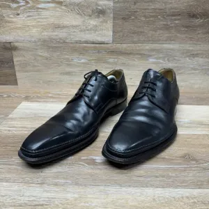 Magnanni Black Leather Oxford Dress Shoes Men's Size 12