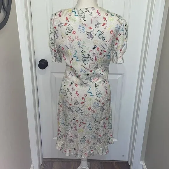 Maje Ramake Printed Dress