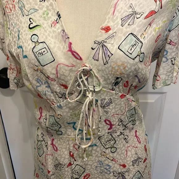 Maje Ramake Printed Dress