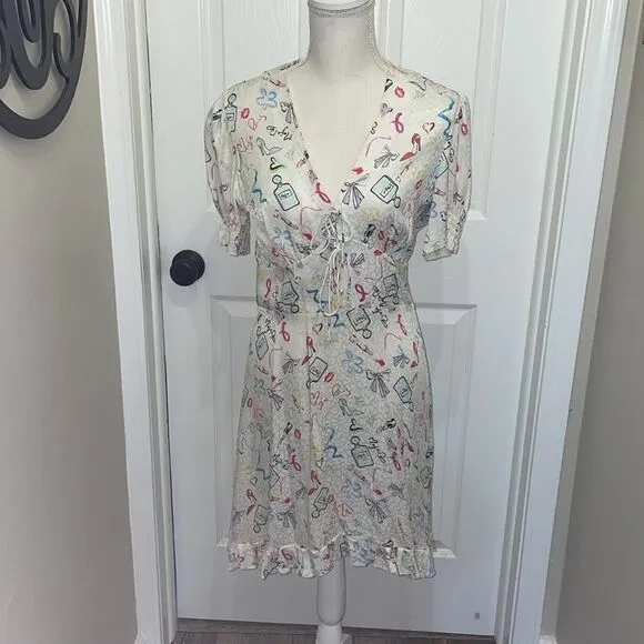 Maje Ramake Printed Dress