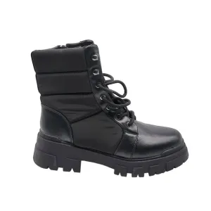 Marc Fisher Adie 2 Combat Womens Black Boots Size 9.5M