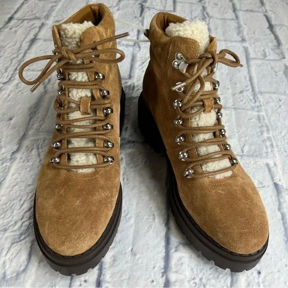 Marc Fisher boots suede leather size 8